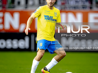 RKC player Aaron Meijers during the match RKC - Ajax at the Mandemakers Stadium for the Dutch Eredivisie season 2024-2025 in Waalwijk, Nethe...