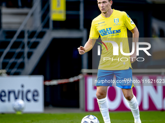 RKC player Julian Lelieveld plays during the match between RKC and Ajax at the Mandemakers Stadium for the Dutch Eredivisie season 2024-2025...