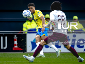 RKC player Daouda Weidmann during the match RKC - Ajax at the Mandemakers Stadium for the Dutch Eredivisie season 2024-2025 in Waalwijk, Net...