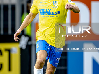 RKC player Aaron Meijers during the match RKC - Ajax at the Mandemakers Stadium for the Dutch Eredivisie season 2024-2025 in Waalwijk, Nethe...