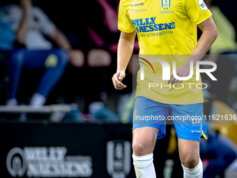 RKC player Julian Lelieveld plays during the match between RKC and Ajax at the Mandemakers Stadium for the Dutch Eredivisie season 2024-2025...