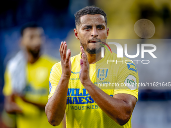 RKC player Mohamed Ihattaren plays during the match between RKC and Ajax at the Mandemakers Stadium for the Dutch Eredivisie season 2024-202...