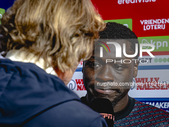 AFC Ajax Amsterdam forward Brian Brobbey during the match RKC - Ajax at the Mandemakers Stadium for the Dutch Eredivisie season 2024-2025 in...