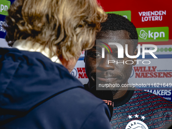 AFC Ajax Amsterdam forward Brian Brobbey during the match RKC - Ajax at the Mandemakers Stadium for the Dutch Eredivisie season 2024-2025 in...