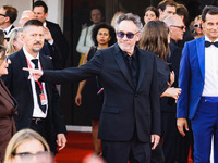 Tim Burton attends the red carpet for the premiere of Beetlejuice Beetlejuice during the 81st Venice International Film Festival at Palazzo...