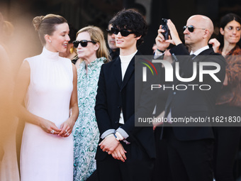 Arthur Conti attends the red carpet for the premiere of Beetlejuice Beetlejuice during the 81st Venice International Film Festival at Palazz...