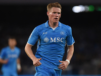 Scott McTominay of SSC Napoli during the Serie A match between SSC Napoli and AC Monza at Stadio Diego Armando Maradona Naples Italy on 29 S...