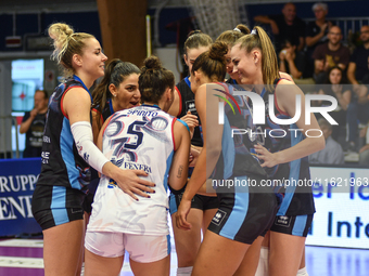 International Trophy ''Una squadra per un sorriso,'' final 1st-2nd place match between Reale Mutua Fenera Chieri '76 and VakifBank Spor Kulu...