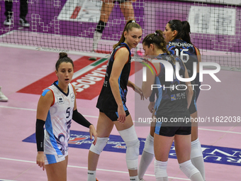 International Trophy ''Una squadra per un sorriso,'' final 1st-2nd place match between Reale Mutua Fenera Chieri '76 and VakifBank Spor Kulu...