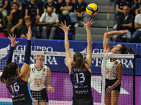 Caterina Bosetti of VakifBank Spor Kulubu is in action during the International Trophy ''Una squadra per un sorriso,'' Final 1st-2nd place m...