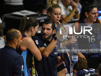 Giulio Cesare Begoli of Chieri '76 during the International Trophy ''Una squadra per un sorriso,'' Final 1st-2nd place match between Reale M...