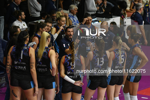 Giulio Cesare Begoli of Chieri '76 during the International Trophy ''Una squadra per un sorriso,'' Final 1st-2nd place match between Reale M...