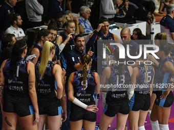 Giulio Cesare Begoli of Chieri '76 during the International Trophy ''Una squadra per un sorriso,'' Final 1st-2nd place match between Reale M...