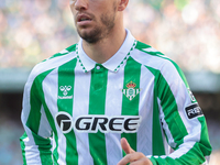 Giovani Lo Celso of Real Betis during the La Liga EA Sports match between Real Betis and RCD Espanyol at Benito Villamarin in Seville, Spain...