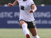 Tegan McGowan of Birmingham City Women during the FA Women's Championship match between Durham Women FC and Birmingham City at Maiden Castle...