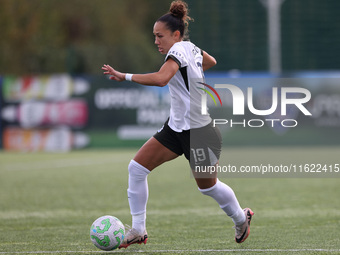 Tegan McGowan of Birmingham City Women during the FA Women's Championship match between Durham Women FC and Birmingham City at Maiden Castle...