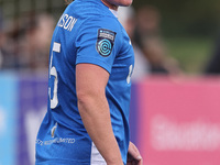 Sarah Wilson of Durham Women during the FA Women's Championship match between Durham Women FC and Birmingham City at Maiden Castle in Durham...