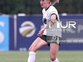 Birmingham City Women's Rebecca Holloway during the FA Women's Championship match between Durham Women FC and Birmingham City at Maiden Cast...