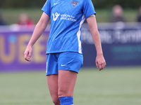 Hannah Blake of Durham Women during the FA Women's Championship match between Durham Women FC and Birmingham City at Maiden Castle in Durham...