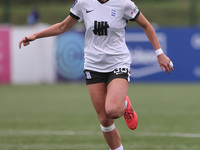 Birmingham City Women's Neve Herron during the FA Women's Championship match between Durham Women FC and Birmingham City at Maiden Castle in...