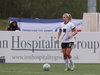 Birmingham City Women's Gemma Lawley during the FA Women's Championship match between Durham Women FC and Birmingham City at Maiden Castle i...