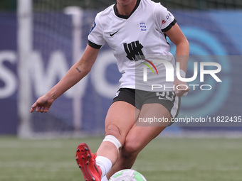 Neve Herron of Birmingham City Women during the FA Women's Championship match between Durham Women FC and Birmingham City at Maiden Castle i...