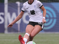 Neve Herron of Birmingham City Women during the FA Women's Championship match between Durham Women FC and Birmingham City at Maiden Castle i...