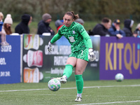 Lucy Thomas of Birmingham City Women during the FA Women's Championship match between Durham Women FC and Birmingham City at Maiden Castle i...