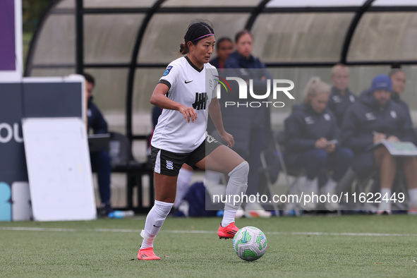 So-Hyun Cho of Birmingham City Women during the FA Women's Championship match between Durham Women FC and Birmingham City at Maiden Castle i...