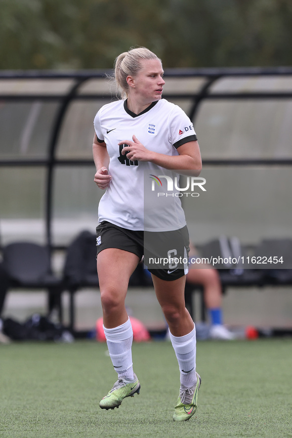 Gemma Lawley of Birmingham City Women during the FA Women's Championship match between Durham Women FC and Birmingham City at Maiden Castle...