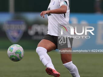 Birmingham City Women's So-Hyun Cho is in action during the FA Women's Championship match between Durham Women FC and Birmingham City at Mai...