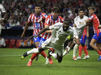 Antonio Rudiger of Real Madrid CF during the match between Atletico de Madrid and Real Madrid at Estadio Civitas Metropolitano in Madrid, Sp...