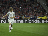 Luka Modric of Real Madrid CF during the match between Atletico de Madrid and Real Madrid at Estadio Civitas Metropolitano in Madrid, Spain,...