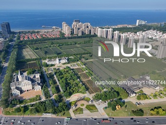 View of Changyu-Castel Winery in Yantai, China, on September 16, 2024. (