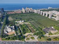 View of Changyu-Castel Winery in Yantai, China, on September 16, 2024. (