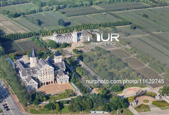 View of Changyu-Castel Winery in Yantai, China, on September 16, 2024. 