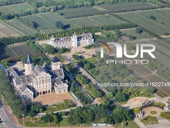 View of Changyu-Castel Winery in Yantai, China, on September 16, 2024. (