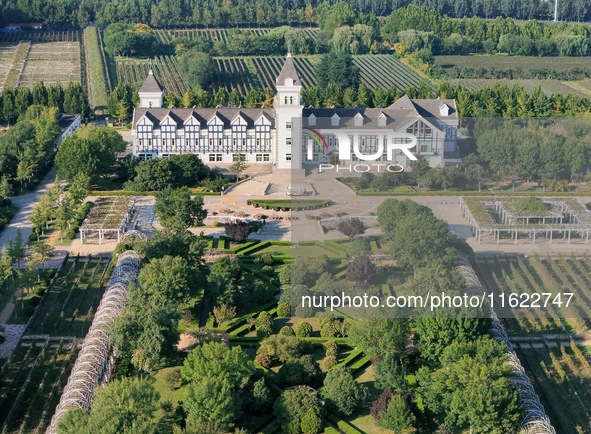 View of Changyu-Castel Winery in Yantai, China, on September 16, 2024. 