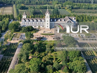 View of Changyu-Castel Winery in Yantai, China, on September 16, 2024. (