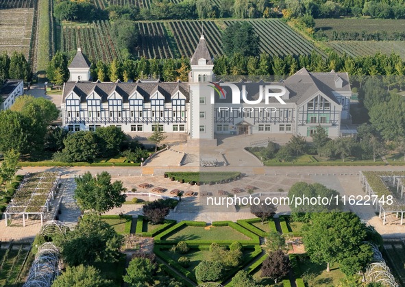 View of Changyu-Castel Winery in Yantai, China, on September 16, 2024. 