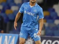 Napoli's Stanislav Lobotka is seen in action during the Serie A soccer match SSC Napoli vs. Monza at Stadio Maradona in Naples, Italy, on Se...