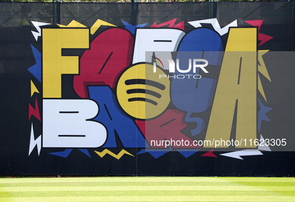 FC Barcelona trains at the Joan Gamper sports city, prior to the Champions League match against Young Boys, in Barcelona, Spain, on Septembe...