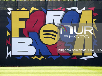 FC Barcelona trains at the Joan Gamper sports city, prior to the Champions League match against Young Boys, in Barcelona, Spain, on Septembe...