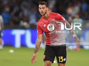 Pedro Pereira of AC Monza warms up before the Serie A match between SSC Napoli and AC Monza at Stadio Diego Armando Maradona Naples Italy on...