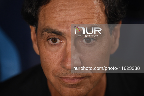 Alessandro Nesta Head Coach of AC Monza during the Serie A match between SSC Napoli and AC Monza at Stadio Diego Armando Maradona Naples Ita...