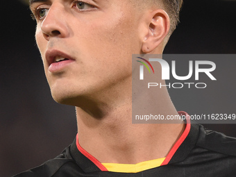 Daniel Maldini of AC Monza during the Serie A match between SSC Napoli and AC Monza at Stadio Diego Armando Maradona Naples Italy on 29 Sept...