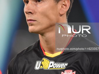 Matteo Pessina of AC Monza during the Serie A match between SSC Napoli and AC Monza at Stadio Diego Armando Maradona Naples Italy on 29 Sept...