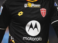 Close Up of Ac Monza shirt during the Serie A match between SSC Napoli and AC Monza at Stadio Diego Armando Maradona Naples Italy on 29 Sept...