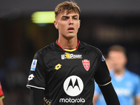 Daniel Maldini of AC Monza during the Serie A match between SSC Napoli and AC Monza at Stadio Diego Armando Maradona Naples Italy on 29 Sept...