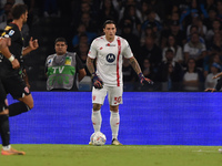 Stefano Turati of AC Monza during the Serie A match between SSC Napoli and AC Monza at Stadio Diego Armando Maradona Naples Italy on 29 Sept...